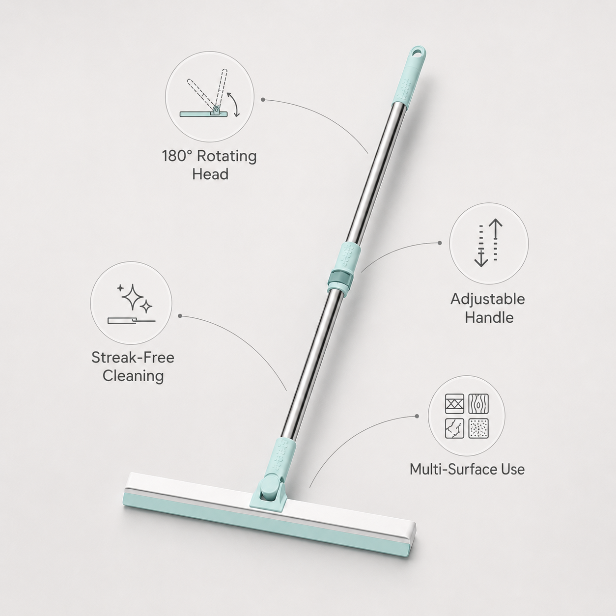 FlowBlade™ Silicone Floor Wiper